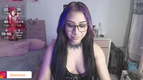 Snapshot of exodiakinky chatting on 10.14.25  Goddess Exodia    please help me reach 100 thumbs up online show from 10.14.25