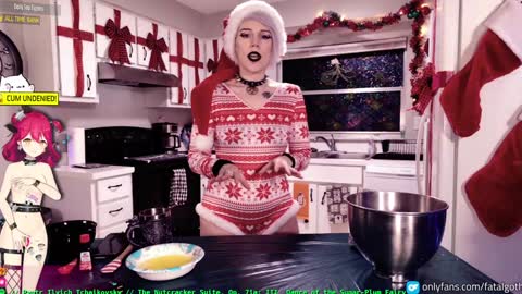 Snapshot of fatalgoth chatting on 12.25.24 Lily Waifu online show from 12.25.24