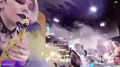 Snapshot of fatalgoth chatting on 10.24.25 Lily Waifu online show from 10.24.25