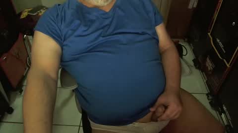 Snapshot of fatdaddycam chatting on 12.15.24 Fat Daddy online show from 12.15.24