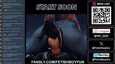 FetishBoyFun online show from 02.01.26