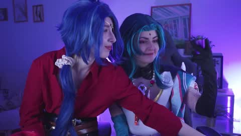 cap and Lana  online show from 12.08.24