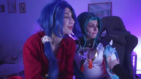 cap and Lana  online show from 12.08.24