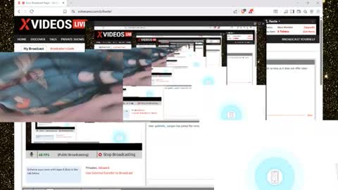 Snapshot of flextle chatting on 11.09.25 Flextle Bunny online show from 11.09.25