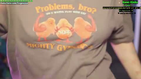 Snapshot of frogessjay chatting on 07.29.26 Jaywise Frogfoot online show from 07.29.26