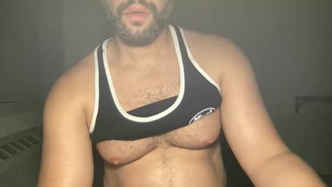 Snapshot of fuckyeahcoach chatting on 05.25.26 Muscle Bear Jock in Training online show from 05.25.26