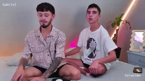 gabriel_and_geronimo online show from 01.12.26