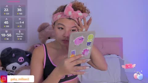 Snapshot of gabriela_miller2 chatting on 02.05.25 Gaby online show from 02.05.25