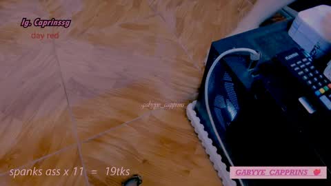 gabyye capprins online show from 04.06.26