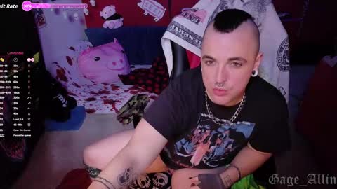 Gage Allin AKA Alpha Pussy online show from 09.16.25