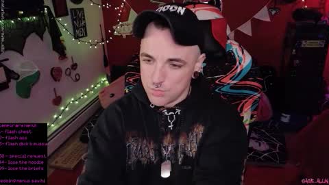 Gage Allin AKA Alpha Pussy online show from 02.18.26