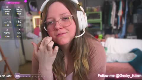 Snapshot of geeky_kitten chatting on 01.25.25 Geeky Kitten Leina -  online show from 01.25.25