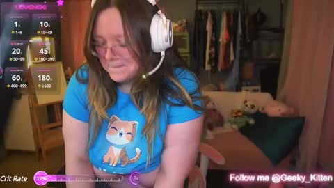 Snapshot of geeky_kitten chatting on 02.09.25 Geeky Kitten Leina -  online show from 02.09.25