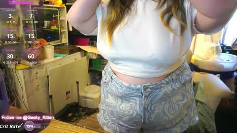 Snapshot of geeky_kitten chatting on 10.12.25 Geeky Kitten Leina -  online show from 10.12.25