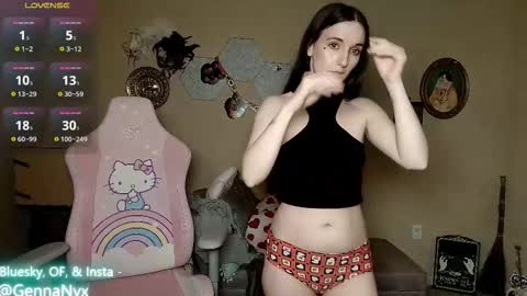 Genna Nyx online show from 10.28.25