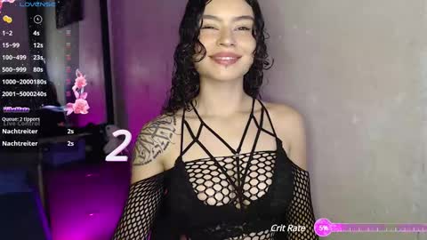 Snapshot of girlonhotflames chatting on 02.19.25 LananaSofia and Boy online show from 02.19.25