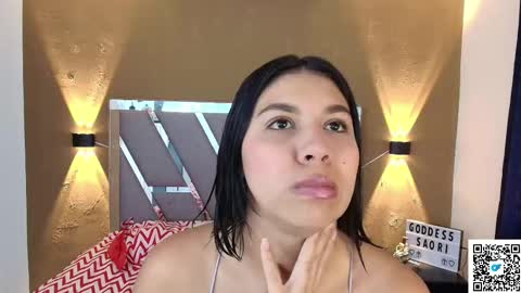 Snapshot of goddess_saori chatting on 09.21.25 Saori online show from 09.21.25