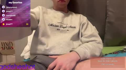 godsheshot online show from 01.11.26