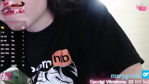 Snapshot of gold_mary_ chatting on 02.03.25 Mary online show from 02.03.25