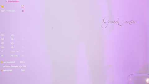 Snapshot of gracecartier chatting on 12.08.24 Grace Cartier online show from 12.08.24