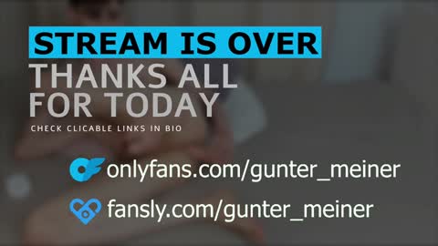 Snapshot of guntermeiner chatting on 01.10.25 Gunter online show from 01.10.25