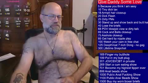 HairyDaddyBear69 online show from 10.09.25