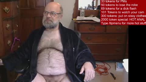 HairyDaddyBear69 online show from 06.05.26
