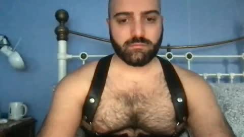 Snapshot of hairyleatherguy chatting on 01.14.25 Hairy Guy online show from 01.14.25