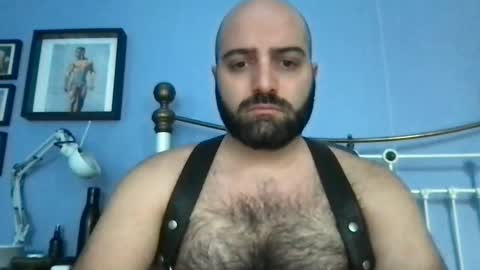 Snapshot of hairyleatherguy chatting on 02.12.25 Hairy Guy online show from 02.12.25