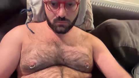 Snapshot of hairyleatherguy chatting on 10.25.25 Hairy Guy online show from 10.25.25