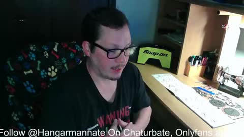 Snapshot of hangarmannate chatting on 05.15.26 Nate online show from 05.15.26