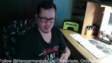 Snapshot of hangarmannate chatting on 05.15.26 Nate online show from 05.15.26