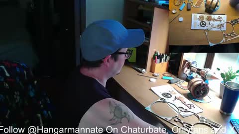 Snapshot of hangarmannate chatting on 05.21.26 Nate online show from 05.21.26