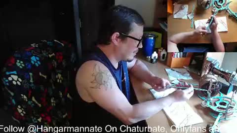 Snapshot of hangarmannate chatting on 06.10.26 Nate online show from 06.10.26
