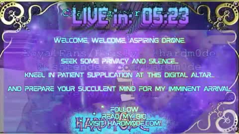 Snapshot of hardm0de chatting on 05.14.26 B0ne Daddy Bonesaw Real-Life College of Whispers Bard mindfuck brainwash hypno cerebral sensual online show from 05.14.26