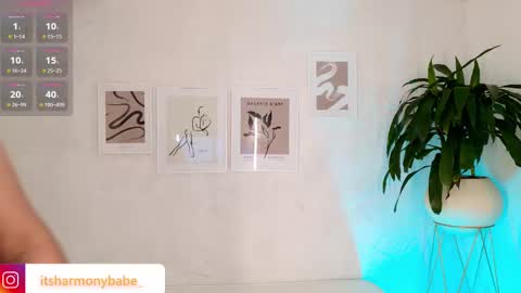 Snapshot of harmonybabe_ chatting on 11.08.25 Harmony online show from 11.08.25