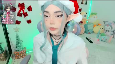 Snapshot of haru_lee chatting on 12.13.24 Haru online show from 12.13.24