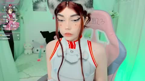 Snapshot of haru_lee chatting on 02.13.25 Haru online show from 02.13.25