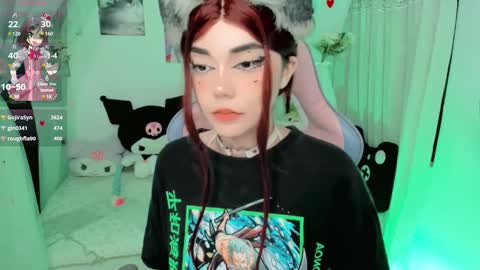 Snapshot of haru_lee chatting on 02.16.25 Haru online show from 02.16.25