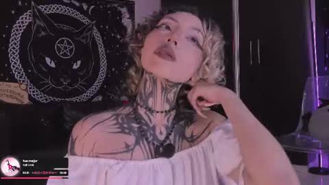 Snapshot of hazellwitch chatting on 06.15.26 Hazell Witch online show from 06.15.26