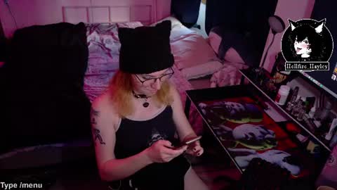 Snapshot of hellfire_girl chatting on 06.26.26 Hayley online show from 06.26.26