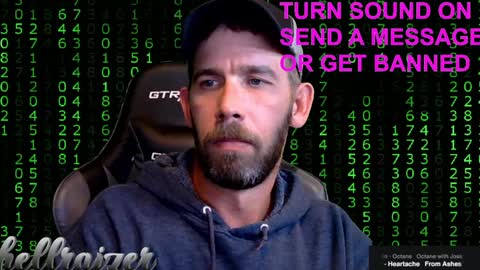 Snapshot of hellraizer chatting on 12.30.24 hellraizer online show from 12.30.24