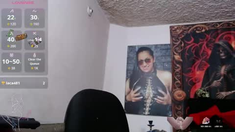 Snapshot of holydeath_1 chatting on 05.24.26 Milena online show from 05.24.26