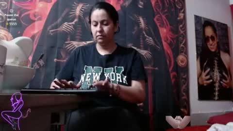 Snapshot of holydeath_1 chatting on 06.30.26 Milena online show from 06.30.26