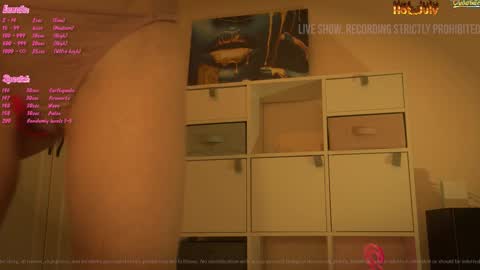 Snapshot of hot_july chatting on 11.23.25 Julia online show from 11.23.25