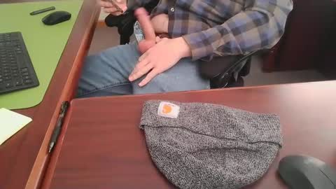 Hung office Stud online show from 02.18.25