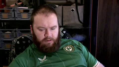 Snapshot of irishdaddy24 chatting on 01.24.25 twitter theirishman205 online show from 01.24.25