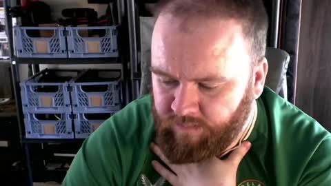 Snapshot of irishdaddy24 chatting on 02.21.25 twitter theirishman205 online show from 02.21.25