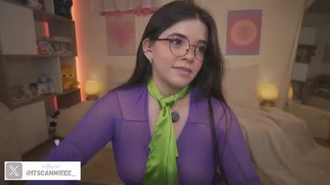Snapshot of itscammieee chatting on 08.01.26 Camila but you can call me online show from 08.01.26
