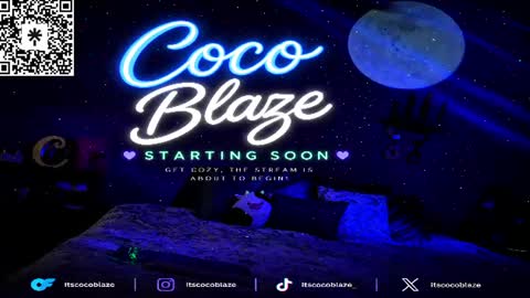 CoCo Blaze online show from 06.22.26
